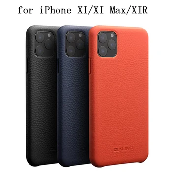 2019 Нов Модерен Защитен Калъф За вашия телефон За iPhone 11 Pro Max, Калъф От естествена кожа, Защитен Калъф За iPhone11, Тънък Калъф Funda Skin