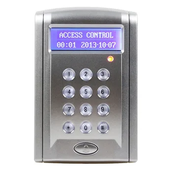 DIYSECUR Безконтактен RFID Четец 125 khz Контролер за Достъп До Клавиатурата Комплект Система за Сигурност С Бутон на Крилото на Звънене + 10 Безплатни Ключодържатели