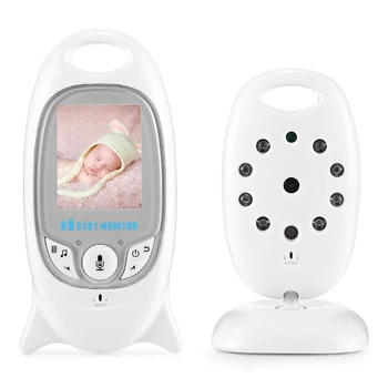 Нов Безжичен Монитор За Съня На Бебето Акумулаторна Батерия Бавачка Камера С 2-Инчов Дисплей Контрол На Температурата Двупосочно Аудио