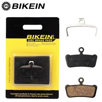BIKEIN 4 Двойки от велосипедни Дискови Спирачни Накладки От Смола, За SRAM Guide RSC/RS/R Запалените XO E7, E9 Trail 4 Pistions МТБ резервни Части За Хидравлични Спирачки