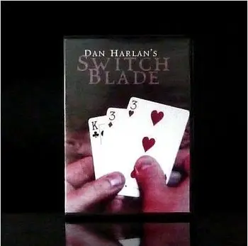Выкидной нож Дан Харлана, Магически трик, Аксесоари, Карта, За професионални магьосници близък план, Играчка Illusions Магия