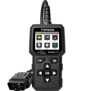 TOPDON AL400 ECU Reader Авто Инструмент за Диагностика OBD2 Пълно Обслужване, Ремонт Диагностичен Скенер Автомобил Четец на Код на Автомобила