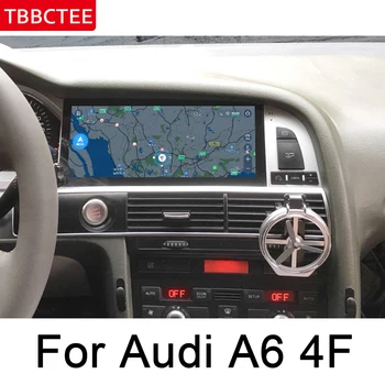 Android 12 За Audi A6 4F 2005 ~ 2009 MMI Авто Радио GPS Мултимедиен плеър оригинален стил Навигация, WiFi BT Сензорен Екран стерео