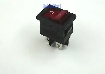2 х Кулисный превключвател с 4 Порта 2 начина за включване/изключване на червено на светлината