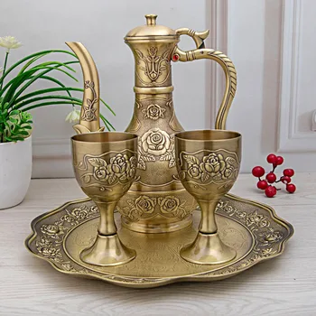 Рамадан Карим Подаръци Арабски Дизайн на Рекламни Елементи на Декорация на дома, Златна Iron Чай Кафе, Определени