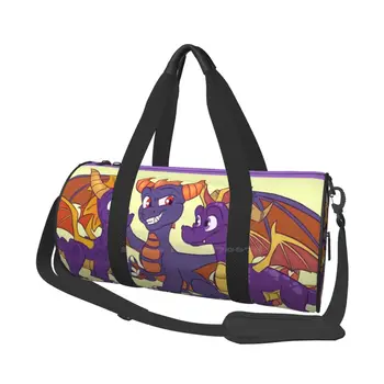 Harmony Чанта През рамо За пазаруване, Чанта За багаж Чанта За Мъже И Жени Spyro Skyro Легендата на Spyro Tlos Anb Etn Отново Предизвика гнева на Riptos
