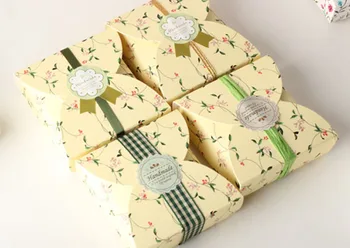 Безплатна доставка опаковка подарък кутия бисквити опаковка кутия с ръчно изработени десерт подарочное украса