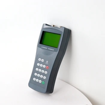 Цифров Портативен ултразвуков разходомер на изход 4-20 мА ръчно Ултразвуков разходомер за вода Цена