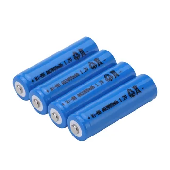 GTF 10 бр. 1.2 AA Батерия 3800 mah Ni-MH AA Акумулаторни Batteria за електрически самобръсначки Philips Led Лампа Играчки MP3 Батерия Случаен