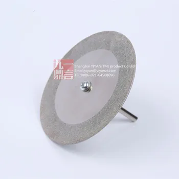 2 компл./лот от 50 мм диамантни режещи диска дискова трион колелото на dremel аксесоари за рязане на стъкло, камък, нефритовой плочки, камък