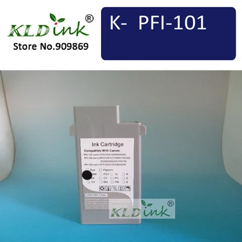 Съвместим мастилницата KLDINK - PFI-101MBK Матиран черен (мастило 0882B001)