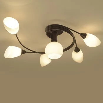 Американски led тавана лампа дневна светлина в спалнята ресторант творчески подправени детски лампи осветление