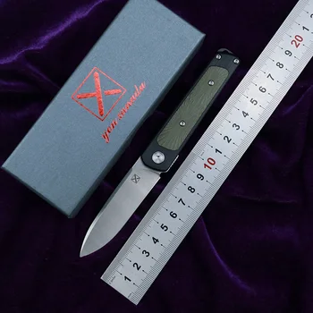 YX622 НОВ сгъваем нож сачмен лагер 14c28n острието G10 дръжка къмпинг, лов Външен джоб плодови ножове EDC инструменти