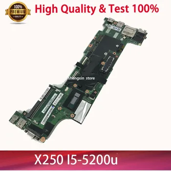 Маркова новост 00HT379 Такса За Lenovo x250 дънна платка на лаптоп VIUX1 NM-A091 SR23Y I5-5200U Тестове 100%