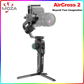 Moza AirCross 2 3-Аксиален Ръчно кардан стабилизатор за Беззеркальной огледално-рефлексен фотоапарат Sony A7IV A6600 Canon с по-тежки обективи