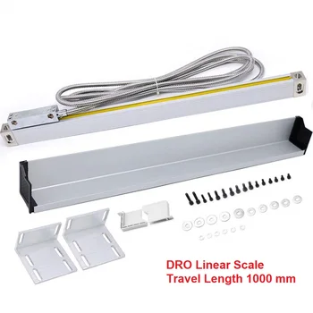 Линейна скала ToAuto DRO с дължина на хода 1000 мм и допълнителен резолюция 1/5 микрона за смилане токарно-расточного металообработващи машини с ЦПУ