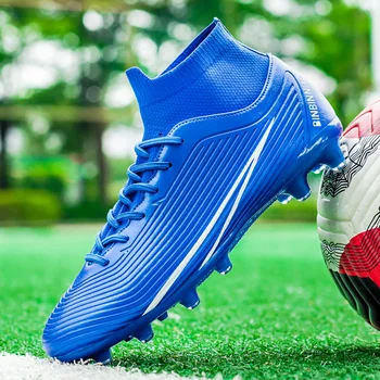 Устойчиви 2022 Футболни Обувки AG/TF Мъжки Маратонки За футзала Футболни Обувки Професионални Полските футболни Обувки, Футболни Обувки От Изкуствена Трева