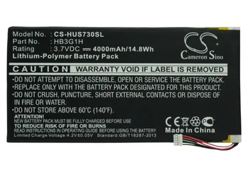 Батерия Cameron Sino 4000 ма За Huawei MediaPad, S7-301U, HB3G1H
