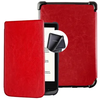 Ултра тънък калъф-награда За PocketBook 606/628/633 Ereader Мек калъф е подходящ Също и за Pocket book 633 Цвят/База-4/Touch Lux 5 на Кожата
