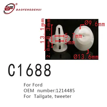 1214485 Автоматично Задържане Детайл Щипки Крепежни Елементи На Говорителя Високи Честоти За Вътрешната Ключалката На Задната Врата На Автомобила На Ford