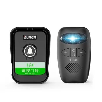 xuncn Водоустойчив батерия Безжичен звънец 800 м Разстояние 36 Безжична Домашна безжична разговор Разстояние обаждане