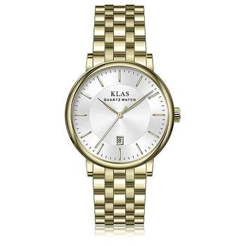 2021 Темперамент на мъжката модна марка кварцови часовници мъжки часовници KLAS brand