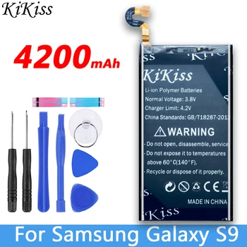 Батерия 4200 mah За Samsung GALAXY S9 G9600 G960F SM-G960 EB-BG960ABE SM-G960F SM-G960 G960 G960U G960W Батерии за мобилни телефони